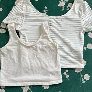 White Crop Top Bundle
